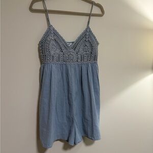 B.P. Crochet Romper